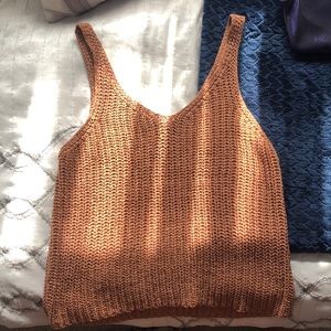 knitted tank top